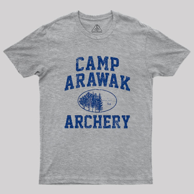 Camp Arawak Summer Camp Geek T-Shirt