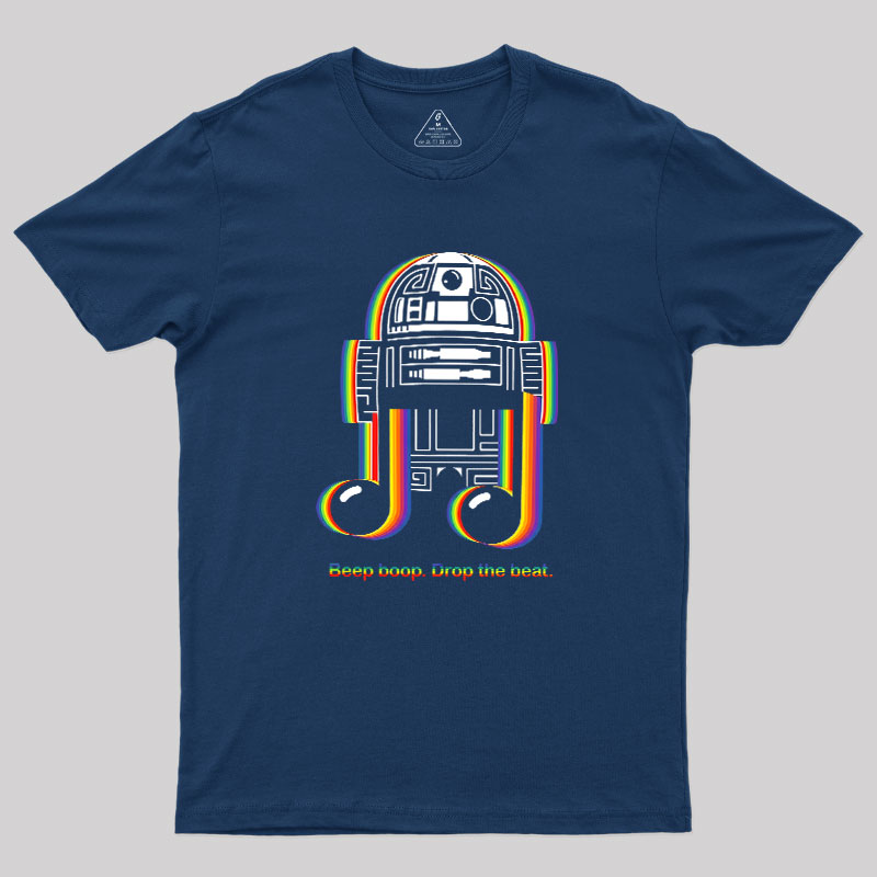 Beep Boop Drop the Beat Geek T-Shirt