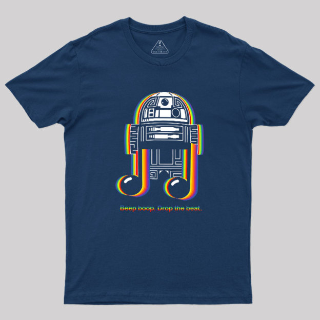 Beep Boop Drop the Beat Geek T-Shirt
