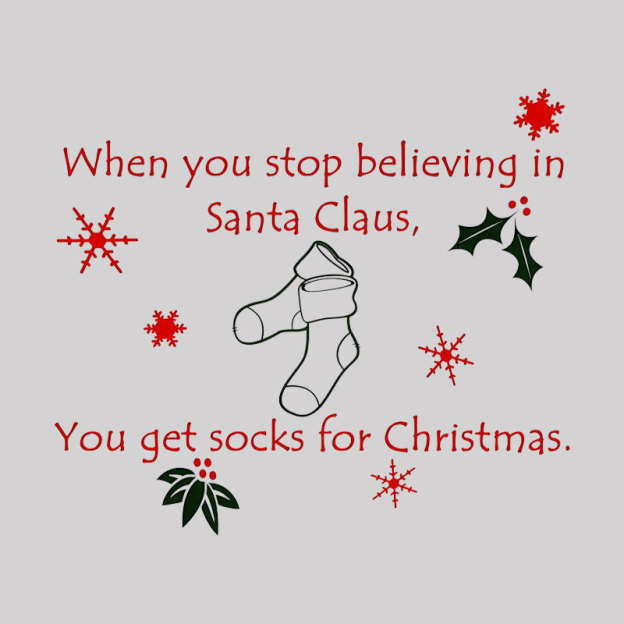 Funny Socks for Christmas Geek T-Shirt