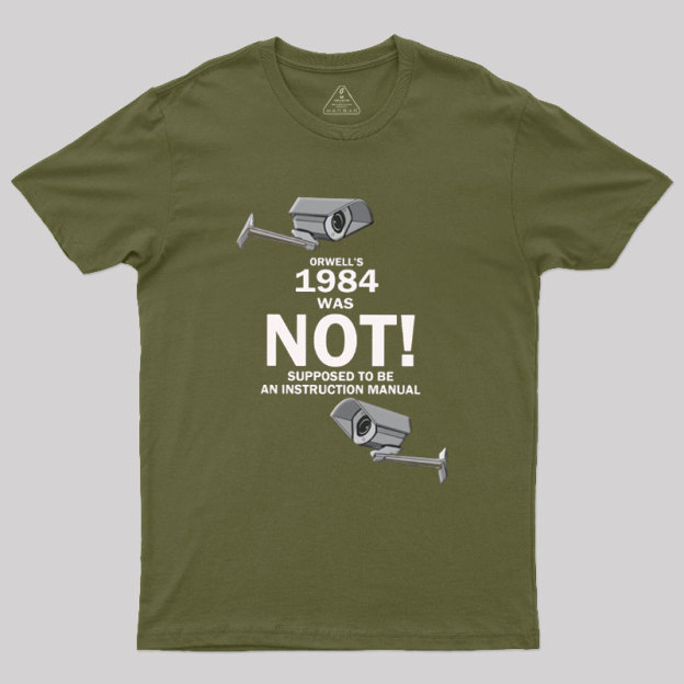Orwells 1984 Geek T-Shirt