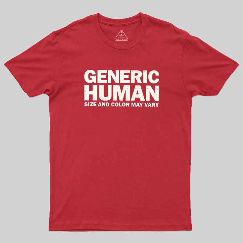 Generic Human Geek T-Shirt