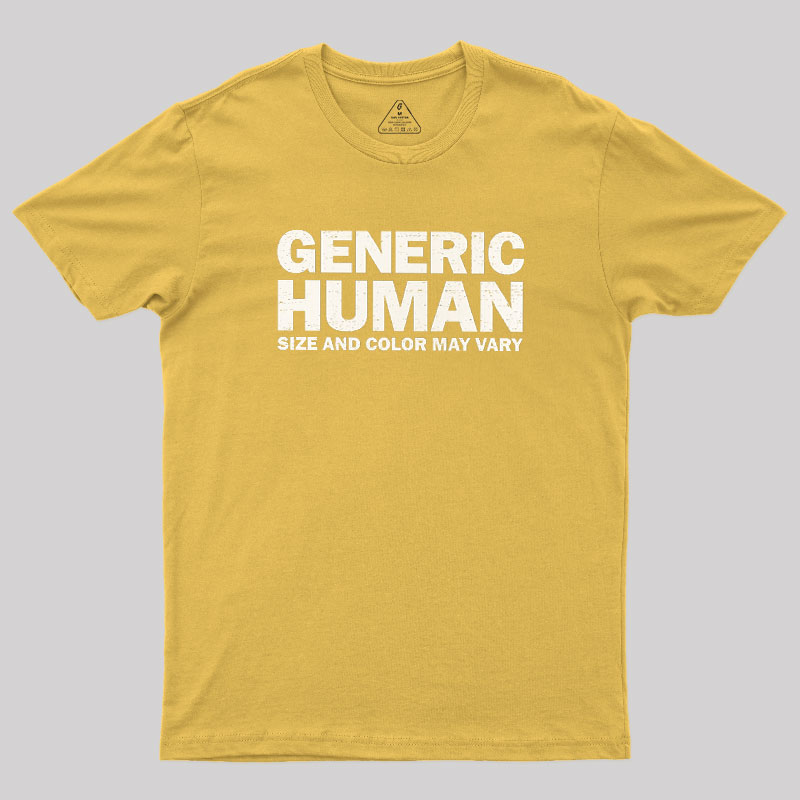 Generic Human Geek T-Shirt