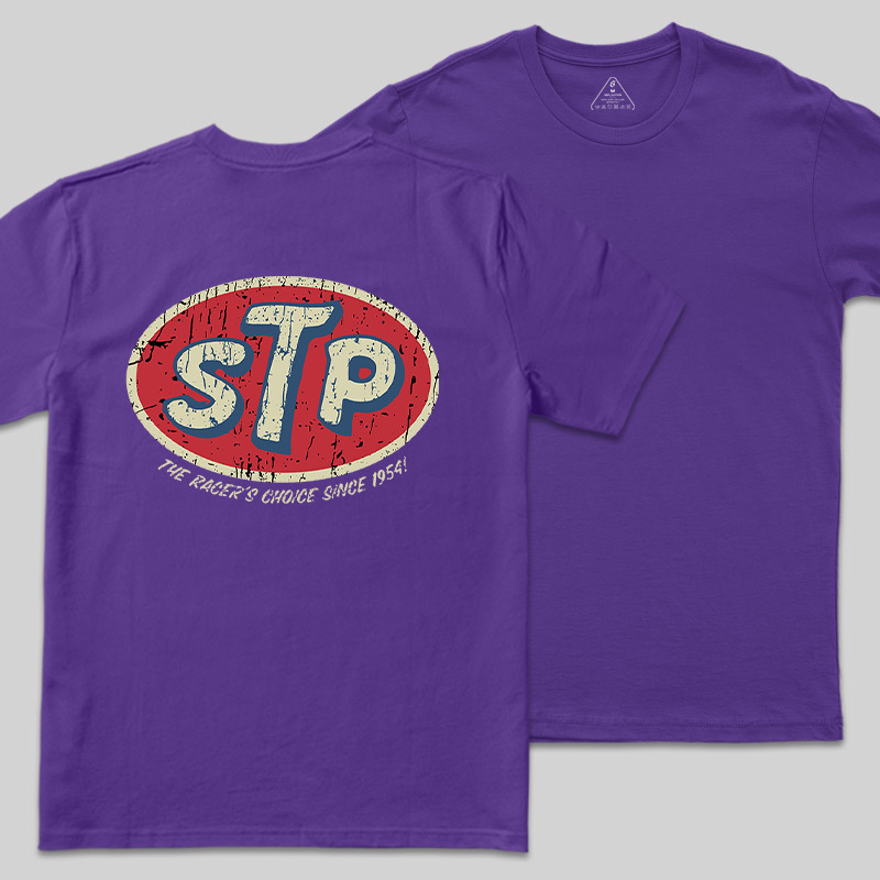 STP Racer's Choice 1954 Back Printed Geek T-Shirt