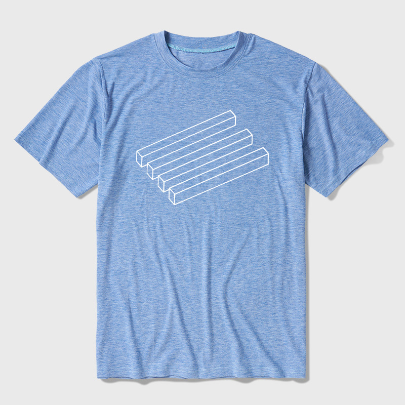 Optical Illusion Ultra Soft Heather Tees