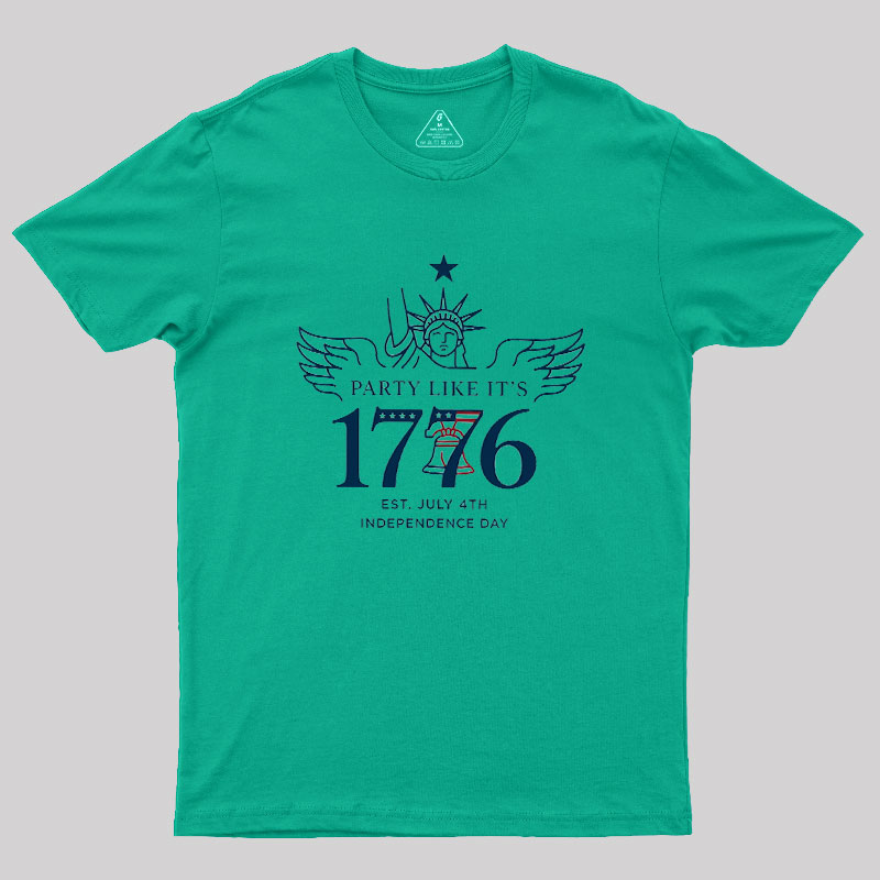 Party Like It's 1776 Geek T-Shirt