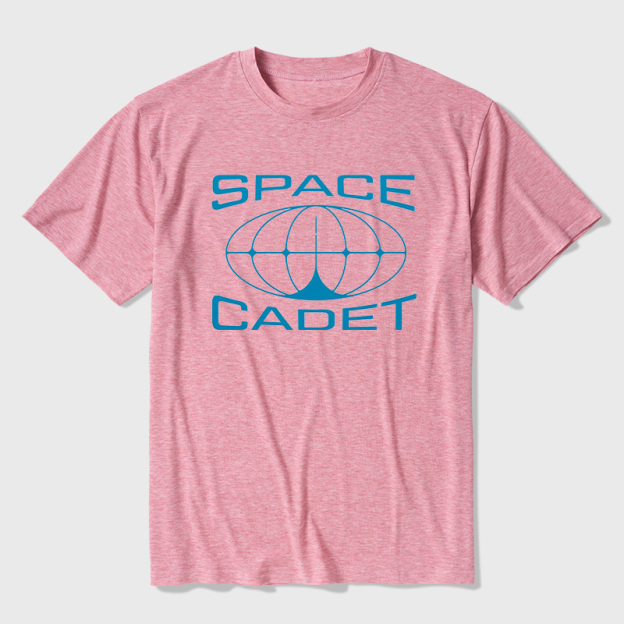 Retro Space Cadet Ultra Soft Heather Tees