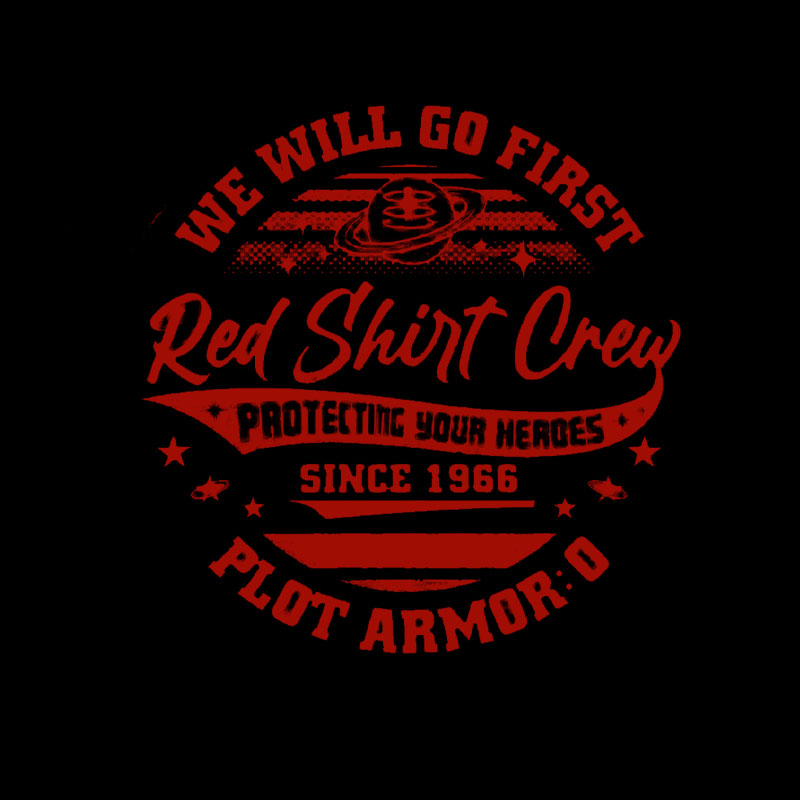 Red Shirt Crew Geek T-Shirt