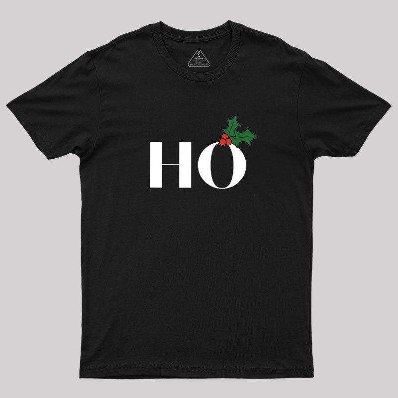Christmas Ho Holly Classic Geek T-Shirt
