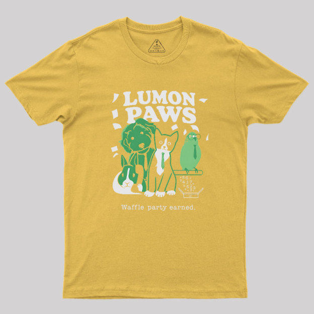 Lumon Paws Geek T-Shirt