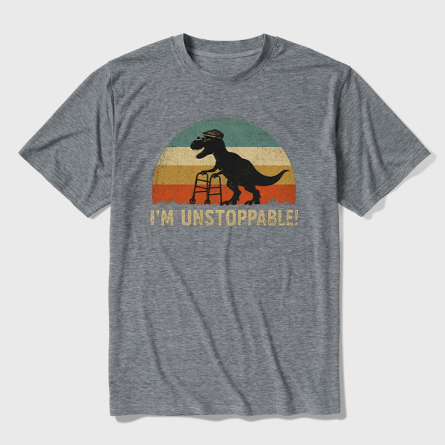 I'm Unstoppable Ultra Soft Heather Tee