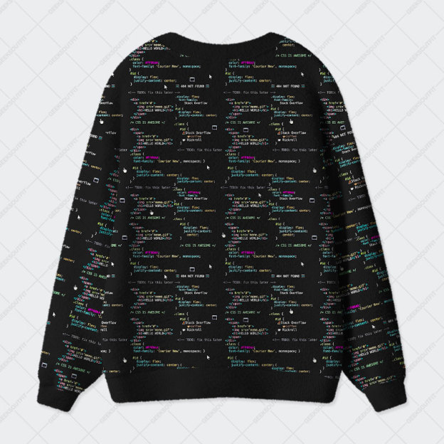 Code Weave Geek Ugly Cardigan Sweaters 