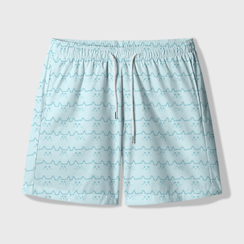Geeksoutfit Geek Hawaiian Swim Trunks for Sale