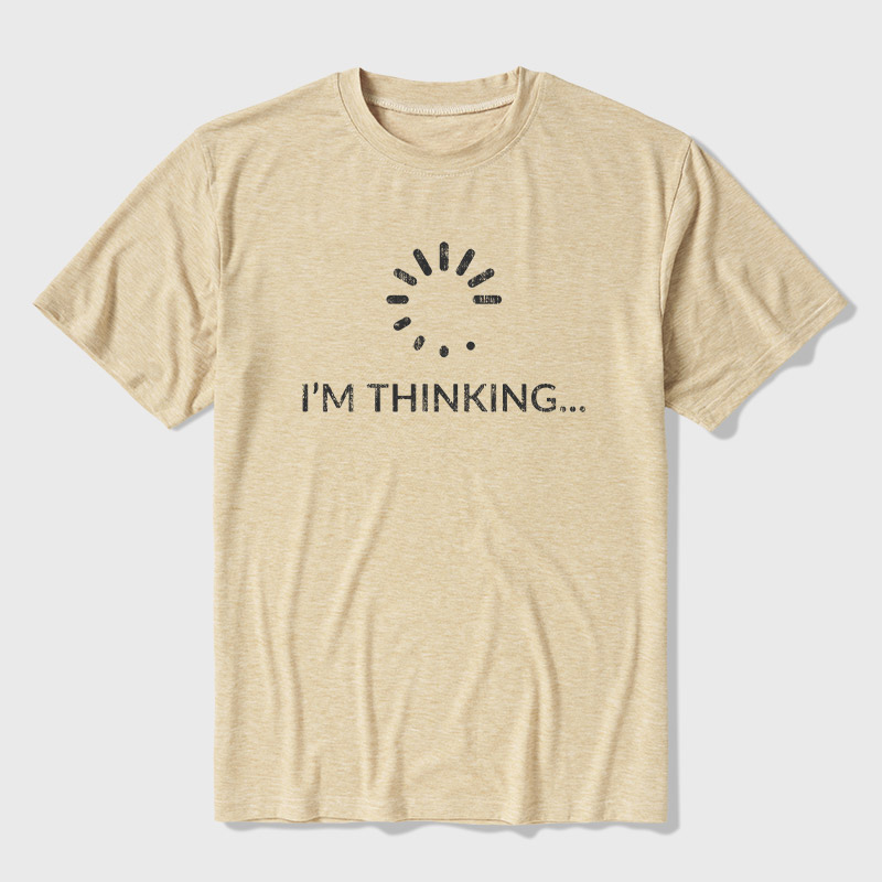 I'm Thinking Ultra Soft Heather Tee