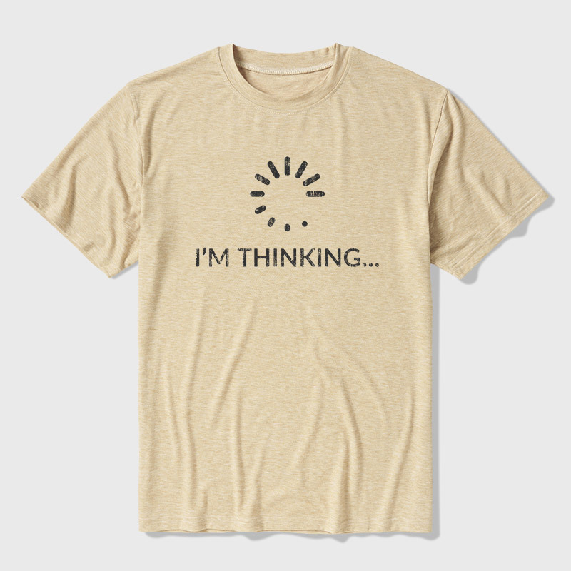 I'm Thinking Ultra Soft Heather Tee