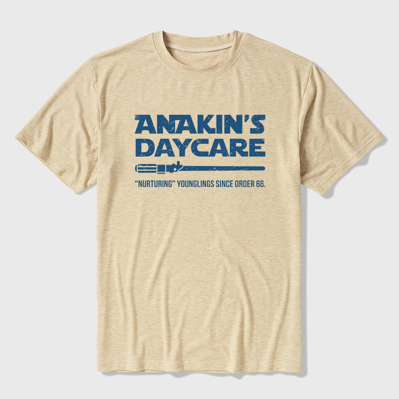 Anakin's Daycare Ultra Soft Heather Tee