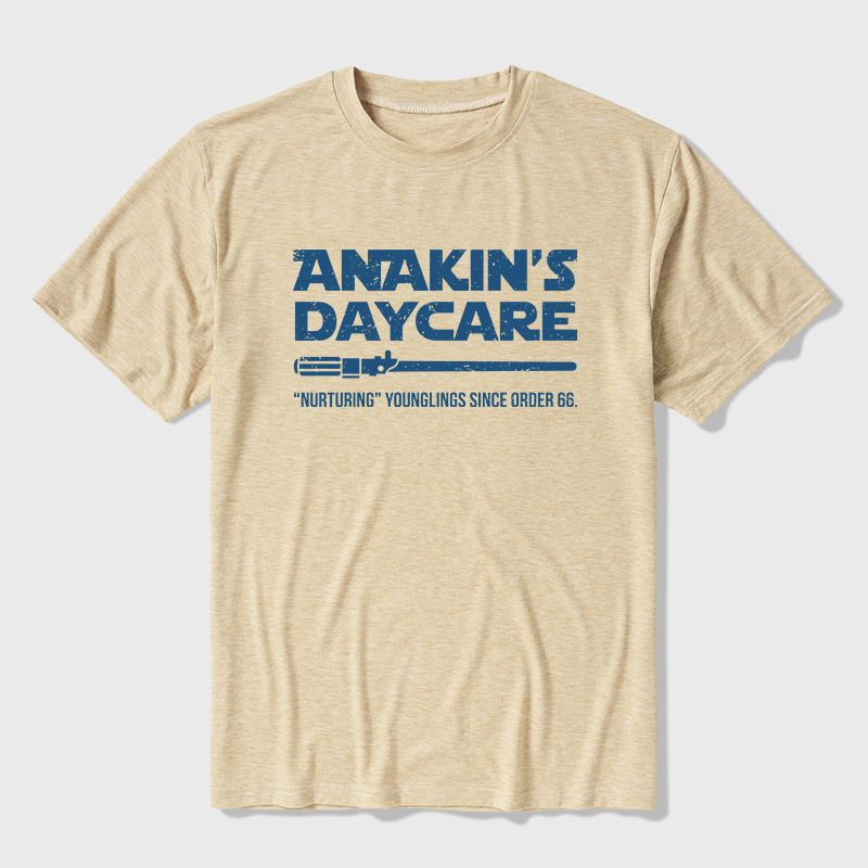 Anakin's Daycare Ultra Soft Heather Tee