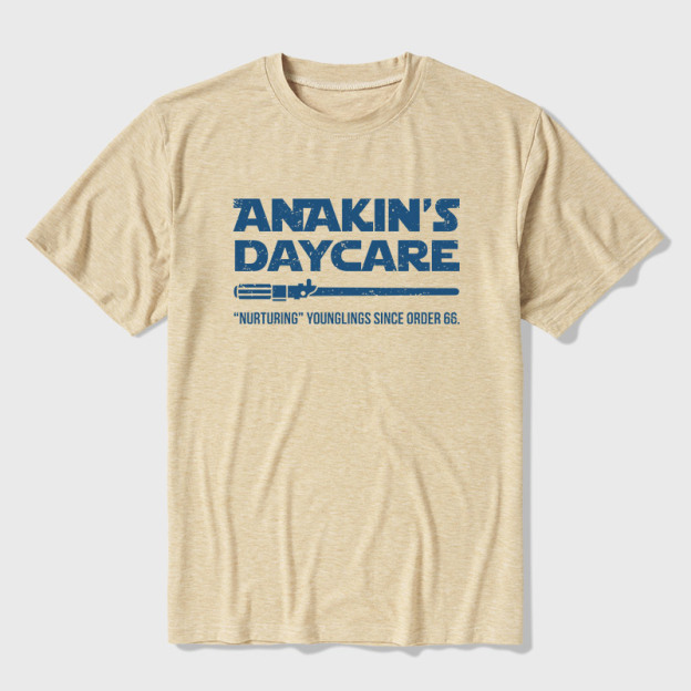 Anakin's Daycare Ultra Soft Heather Tee