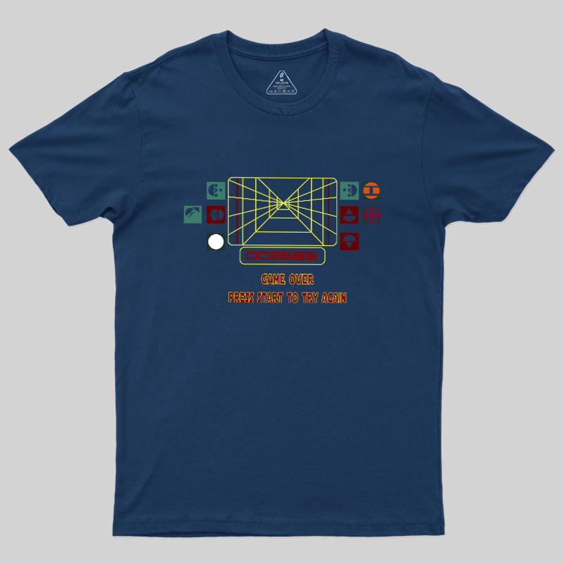 Star Raiders Game Over Geek T-Shirt