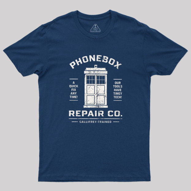 Phonebox Repair Co Geek T-Shirt