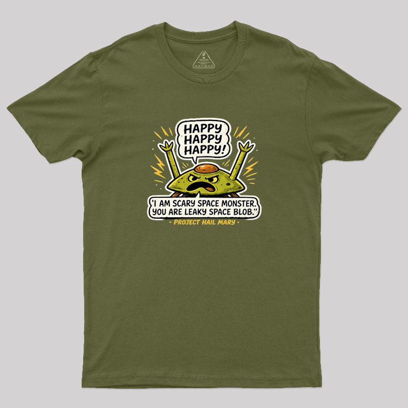 Triple Happy Geek T-Shirt