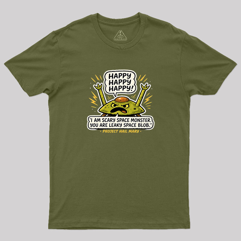 Triple Happy Geek T-Shirt