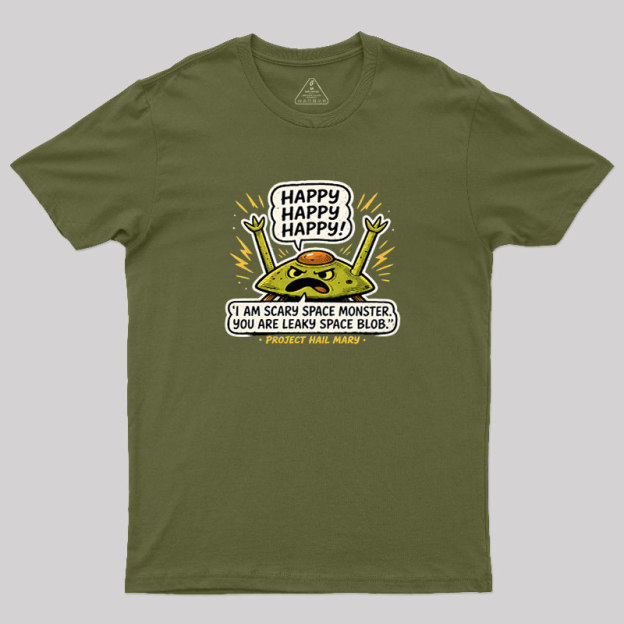 Triple Happy Geek T-Shirt