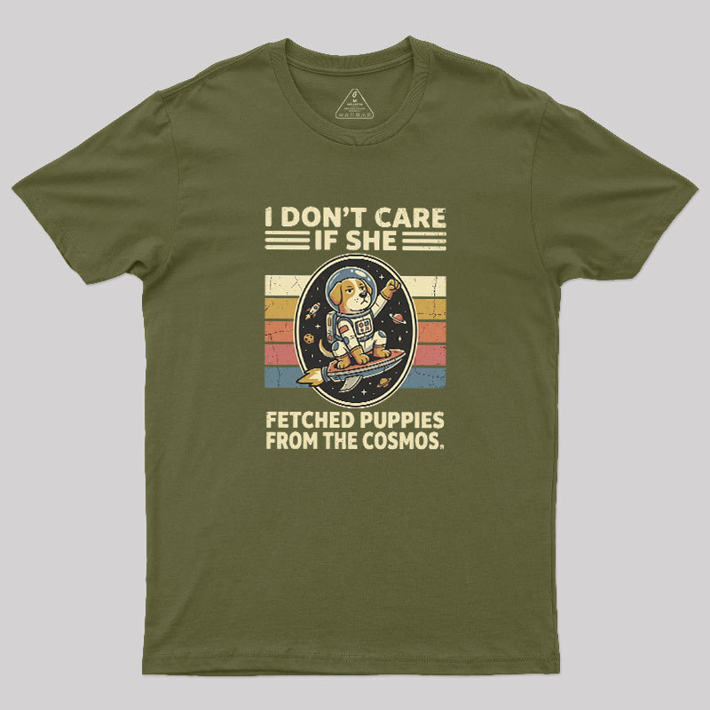 Astronaut Pup Geek T-Shirt