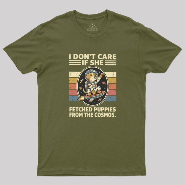 Astronaut Pup Geek T-Shirt