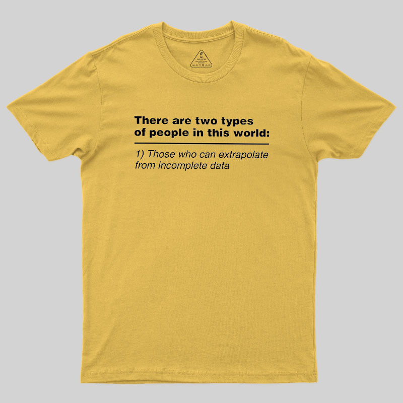 Data Inference Geek T-Shirt
