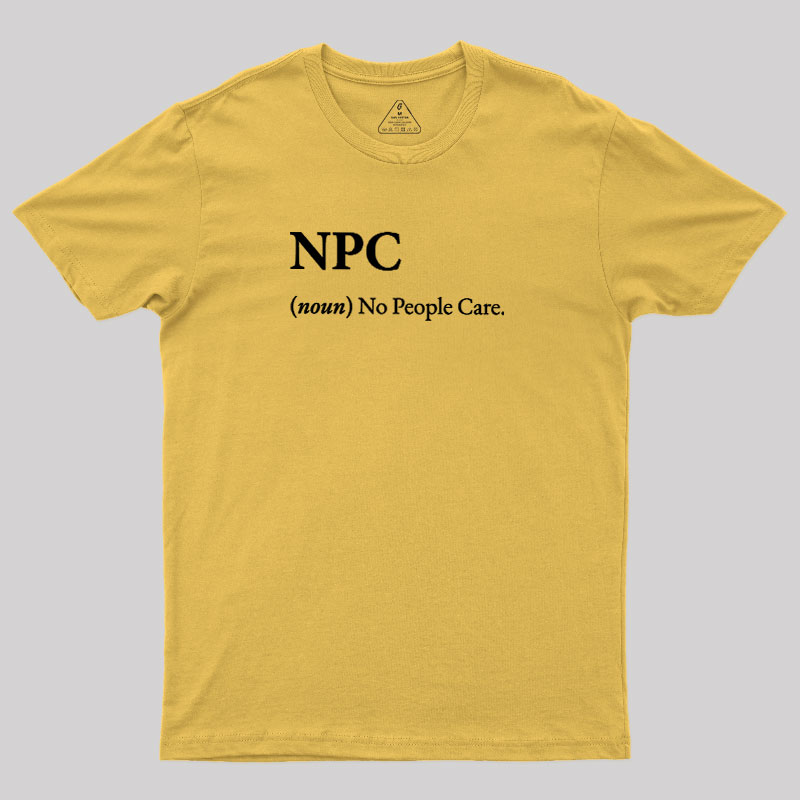 NPC Geek T-Shirt