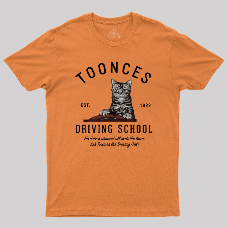 Toonces Driving School - Est. 1989 Geek T-Shirt
