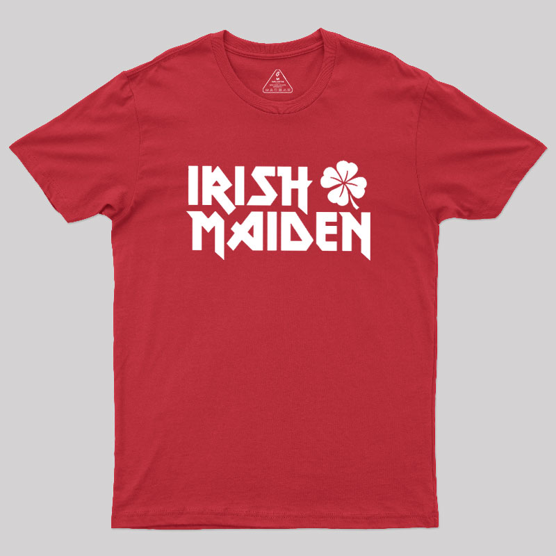 Irish Maiden Geek T-Shirt