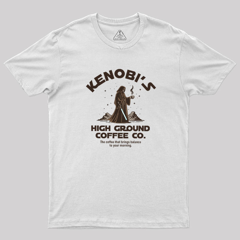 Kenobi��s High Ground Geek T-Shirt