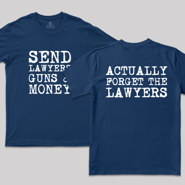 Legal Recall Front and Back Printed T-Shirt