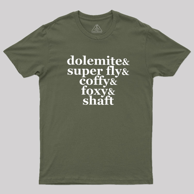 Blaxploitation Legends Geek T-Shirt