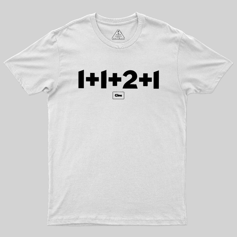 A Clue White T-Shirt Geek T-Shirt