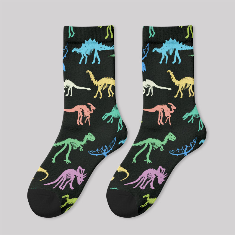 Dinosaur World Men's Socks