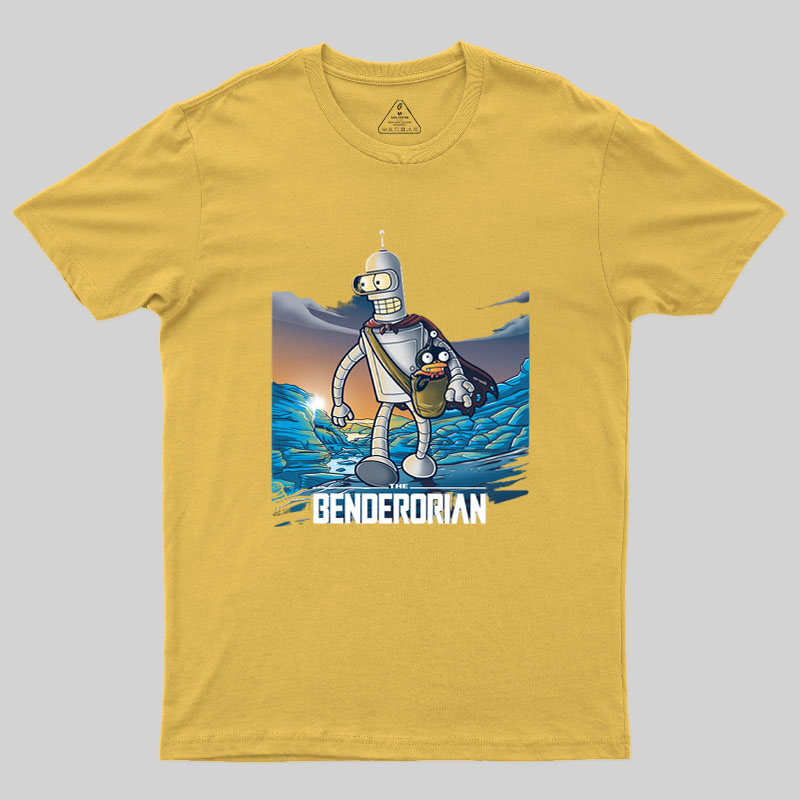 The Benderorian Poster Geek T-Shirt
