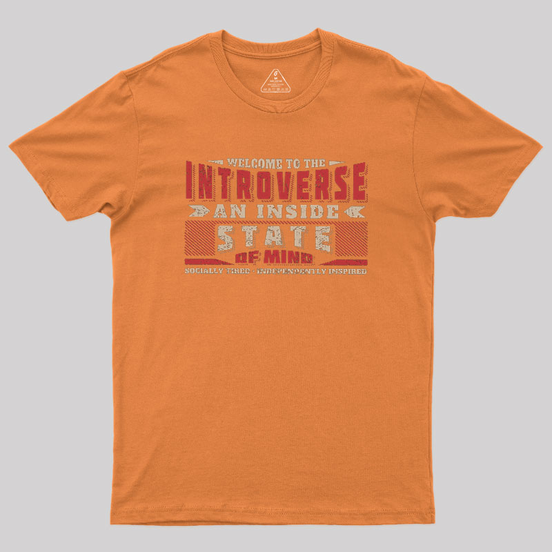 Welcome to the Introverse Geek T-Shirt