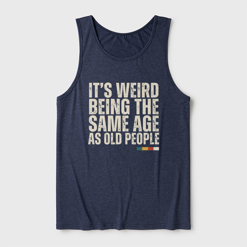 As Old People Ultra Soft Heather Tank