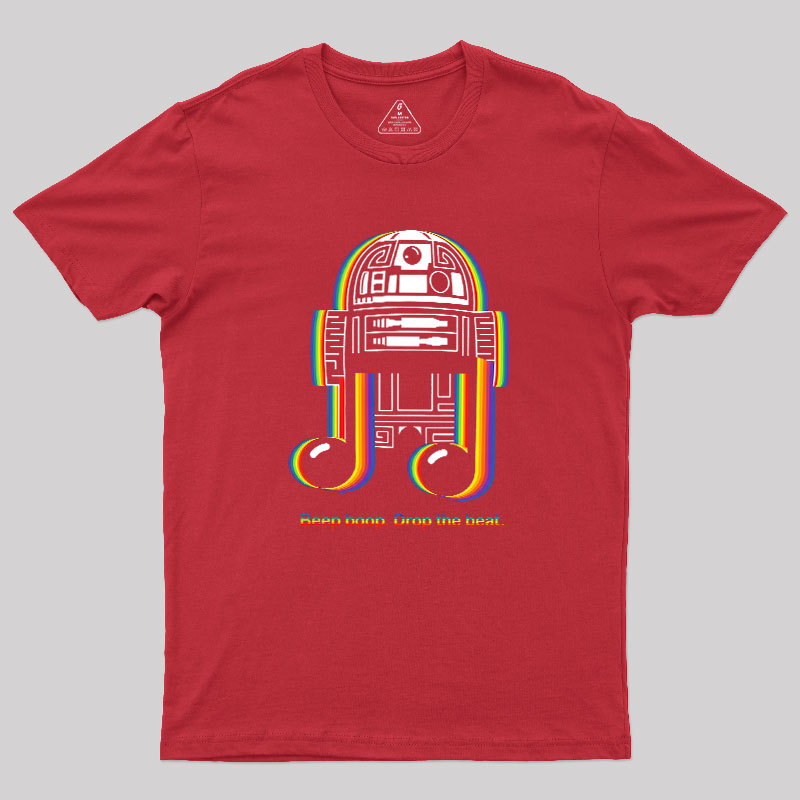Beep Boop Drop the Beat Geek T-Shirt