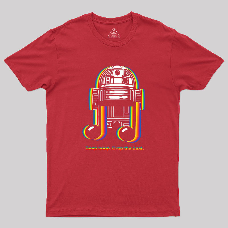 Beep Boop Drop the Beat Geek T-Shirt