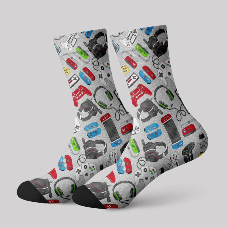Retro Game Men's Socks