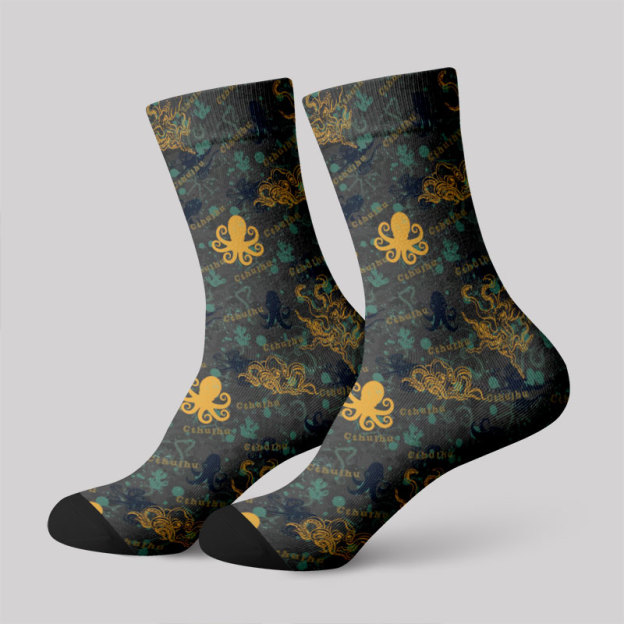 Cthulhu Men's Socks