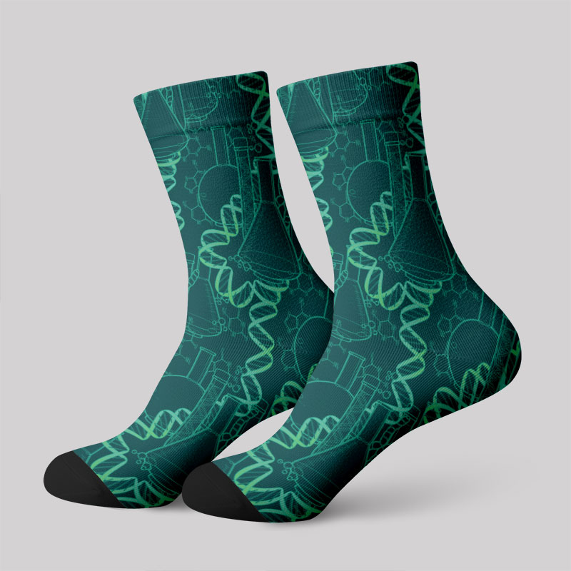 DNA Science World Men's Socks