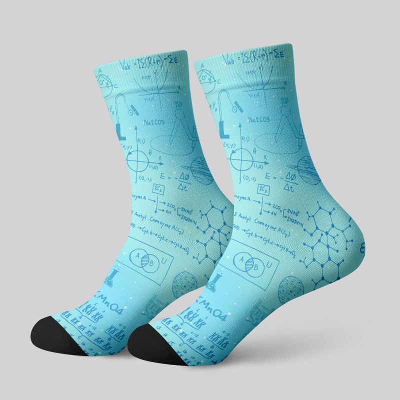 The Weird Science of Life Men's Socks