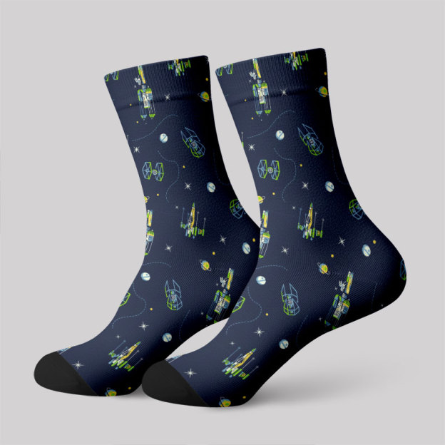 Spacecraft Men's Socks