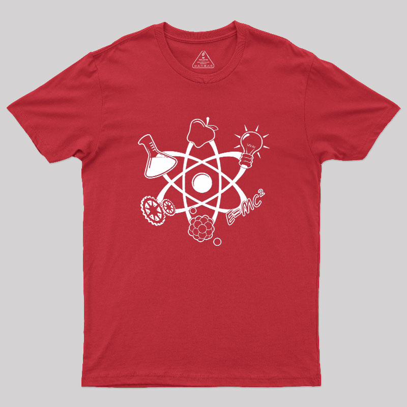 Science Atom Design Geek T-Shirt