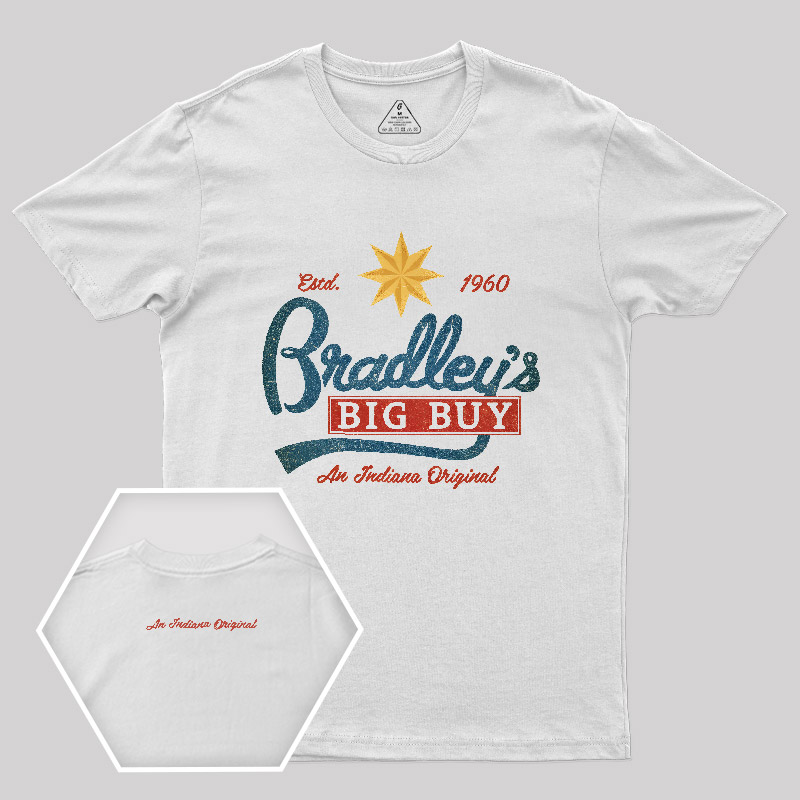 Bradleys Big Buy Vintage Geek T-Shirt